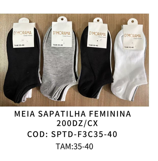 Meia sapatilha feminina