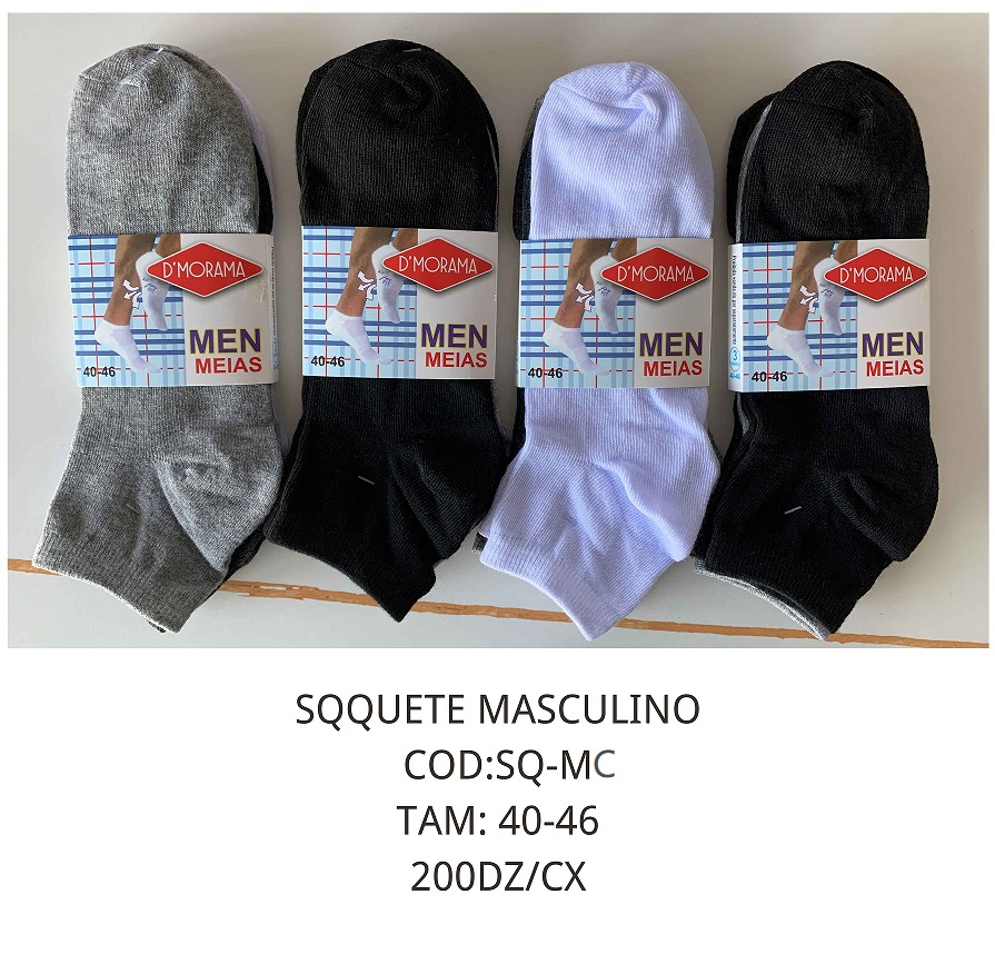 Meia Soquete Masculino - Imagem 1